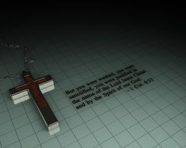 1 Corinthians 6:11 christian wallpaper, christian background
