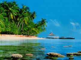 Beach christian wallpaper, christian background