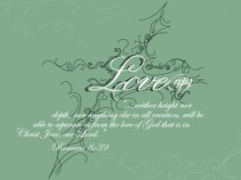 Romans 8:39 christian wallpaper, christian background