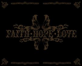 Faith Hope Love christian wallpaper, christian background