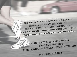 Hebrews 12:1 christian wallpaper, christian background