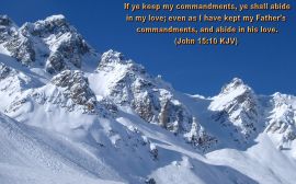 John 15:10 christian wallpaper, christian background