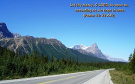 Psalm 33:22 christian wallpaper, christian background