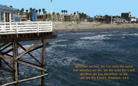 Romans 14:8 christian wallpaper, christian background