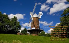 Psalm 128:1-2 christian wallpaper, christian background
