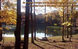 Psalm 31:24 christian wallpaper, christian background