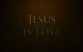 Jesus is love christian wallpaper, christian background