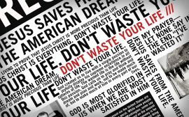 Do not Waste Your Life christian wallpaper, christian background
