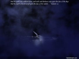 Genesis 1:2 christian wallpaper, christian background