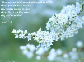 Isaiah 1:18 christian wallpaper, christian background