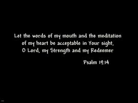 Psalm 19: 14 christian wallpaper, christian background
