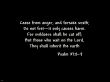 Details for the 'Psalm 37 8-9' free image, background, wallpaper