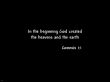 Details for the 'Genesis  1: 1' free image, background, wallpaper