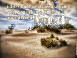 1 Corinthians 6:11 christian wallpaper, christian background