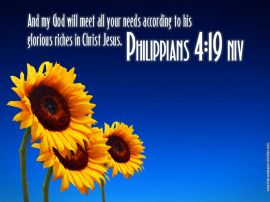 Philippians 4:19 christian wallpaper, christian background