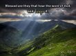 Details for the 'Luke 11:28' free image, background, wallpaper