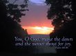 Details for the 'Psalm 66:8b' free image, background, wallpaper