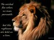 Details for the 'Proverbs 28:1' free image, background, wallpaper