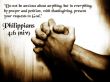 Details for the 'Philippians 4:6' free image, background, wallpaper