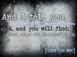 Details for the 'Luke 11:9' free image, background, wallpaper
