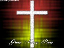 Cross of peace christian wallpaper, christian background