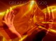 Details for the 'Great is our God' free image, background, wallpaper