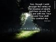 Details for the 'Psalm 23:4' free image, background, wallpaper
