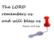 Details for the 'Psalm 115:12a' free image, background, wallpaper