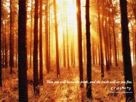 The Truth will set you free christian wallpaper, christian background
