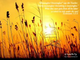 Everything is meaningless christian wallpaper, christian background