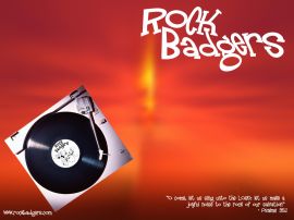 Rock Badgers  christian wallpaper, christian background