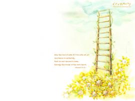 Details for 'Heavenly Ladder 'christian wallpaper, christian background