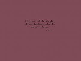 Psalm 19:1 christian wallpaper, christian background
