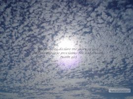 Psalm 19:1 christian wallpaper, christian background