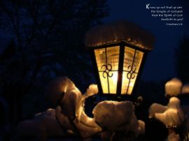 Snow Light christian wallpaper, christian background