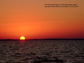 Psalm 113:3 christian wallpaper, christian background