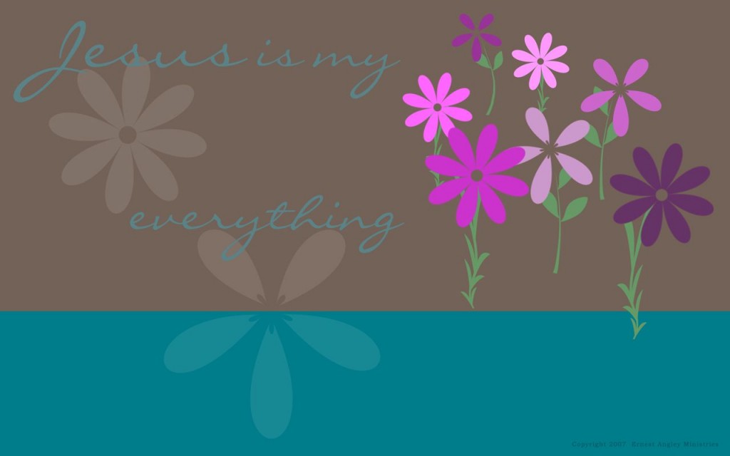 Jesus is My Everything christian wallpaper free download. Use on PC, Mac, Android, iPhone or any device you like.