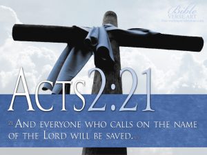 Acts 2:21 – Salvation Wallpaper