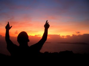 Christian Photography: Holy Prayer On Sunset Wallpaper