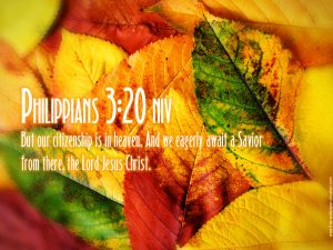 Philippians 3:20 – Lord Jesus Christ Our Savior Wallpaper