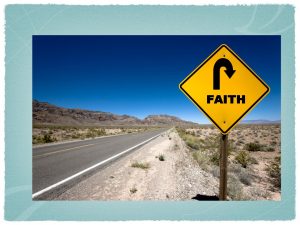 Faith Road-sign Wallpaper