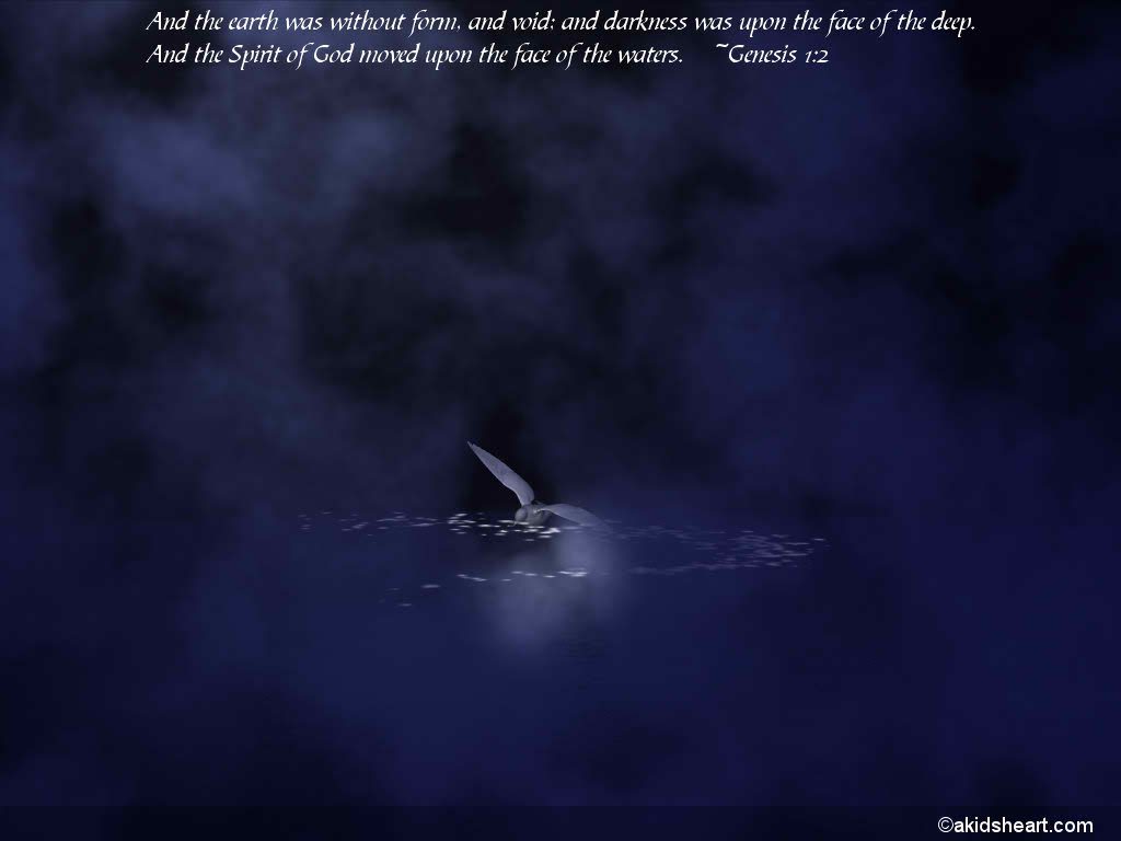 Genesis 1:2 – The Spirit of God christian wallpaper free download. Use on PC, Mac, Android, iPhone or any device you like.