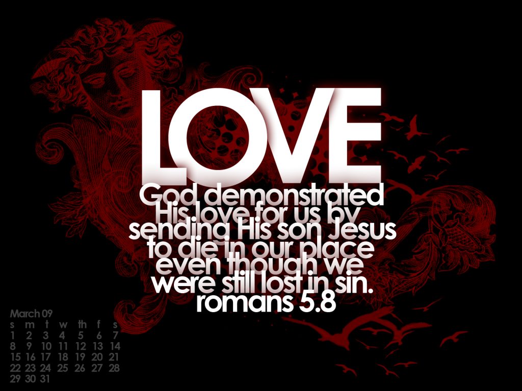 Christian Quote: Love christian wallpaper free download. Use on PC, Mac, Android, iPhone or any device you like.