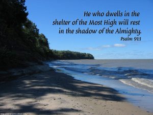 Psalm 91:1 – Shadow of the Almighty Wallpaper