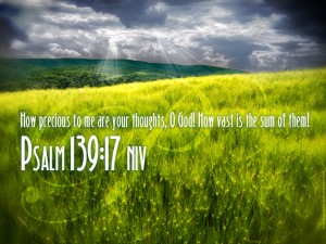 Psalm 139:17 – God’s Thoughts Wallpaper