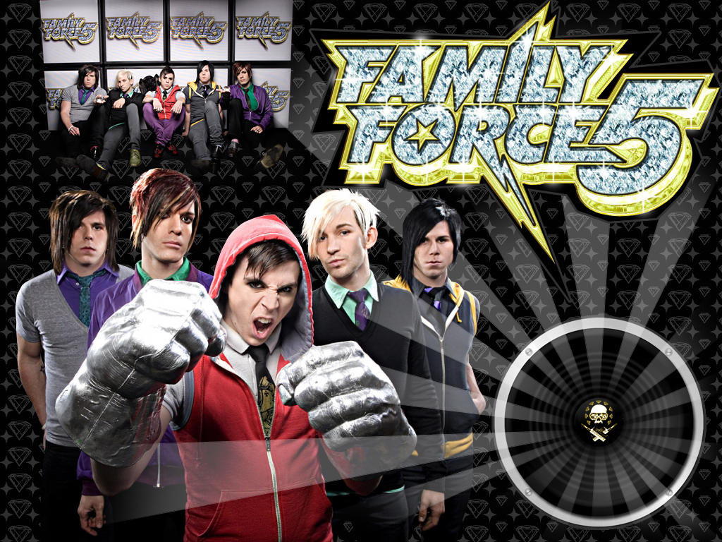 Christian Band: Family Force 5 Group Poster christian wallpaper free download. Use on PC, Mac, Android, iPhone or any device you like.