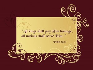 Psalm 72:11 – Serve God Wallpaper