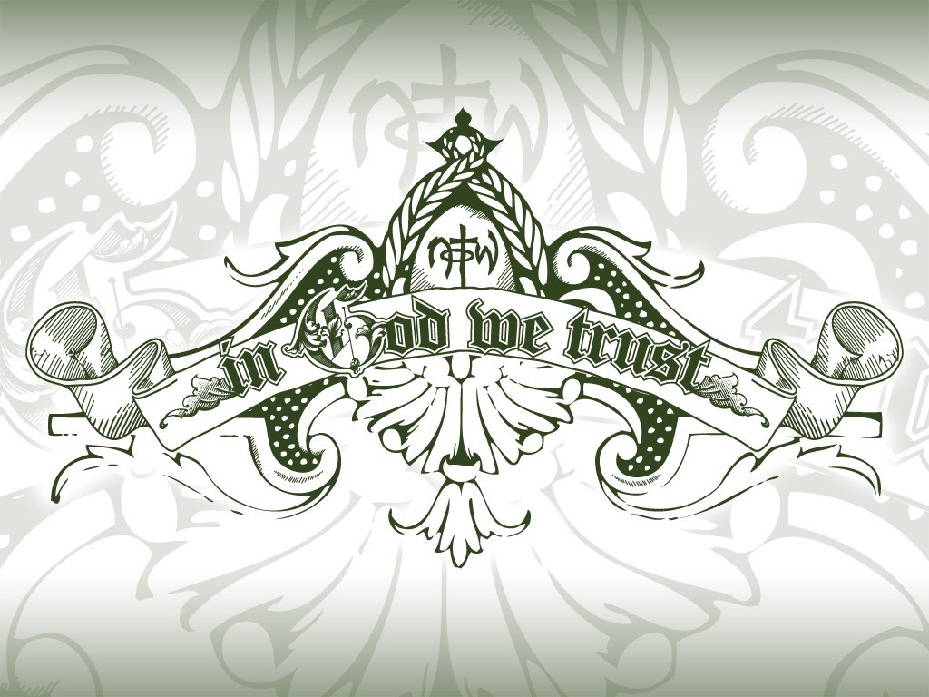 In God We Trust christian wallpaper free download. Use on PC, Mac, Android, iPhone or any device you like.