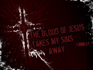 The Blood Of Jesus Takes My Sins Away Wallpaper