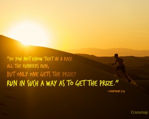 1 Corinthians 9:24 – The Race Of Life Wallpaper